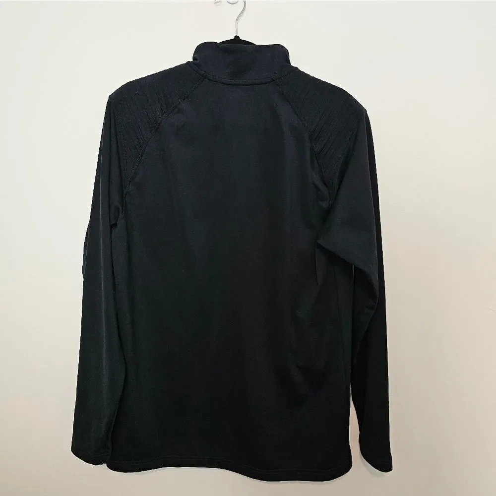 Descente Black 1/4 Zip Pullover Mens XL